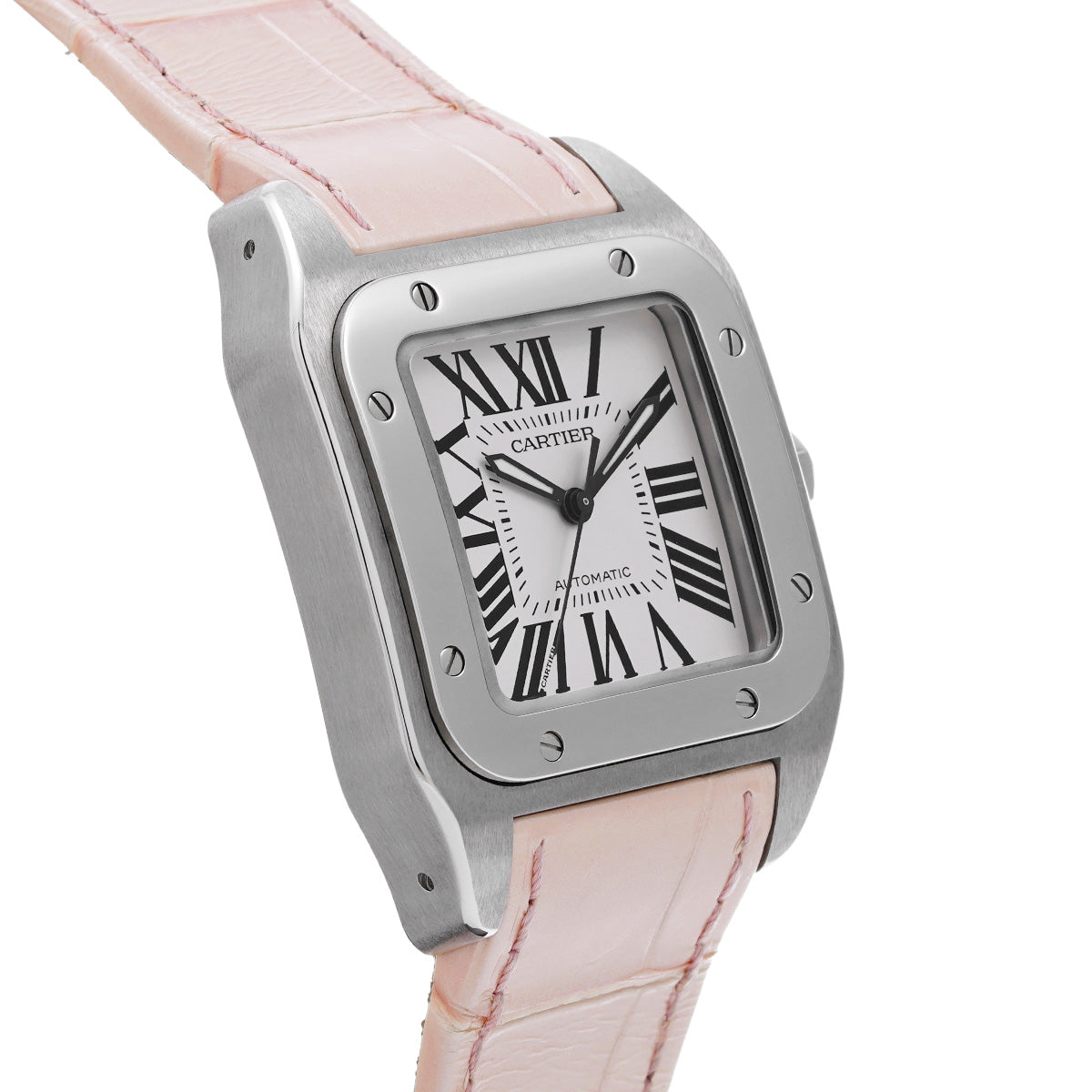 Santos 100 MM W20106X8 Silver CARTIER Unisex [Pre-owned]