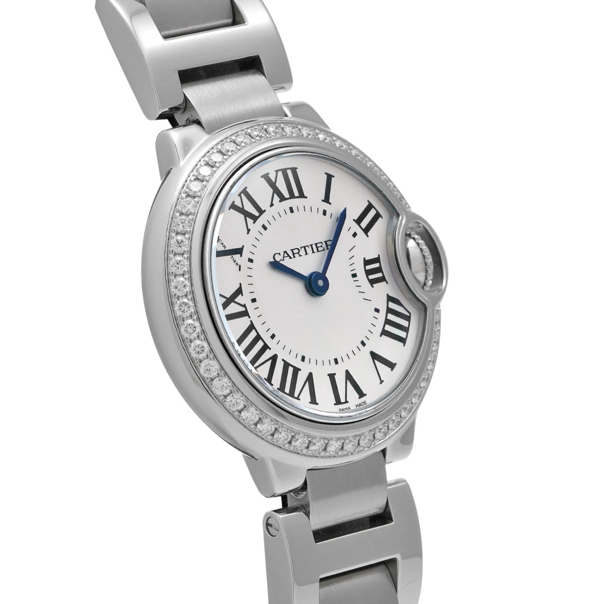 Ballon Bleu de Cartier 28mm W4BB0015 Silver CARTIER Ladies [Pre-owned]