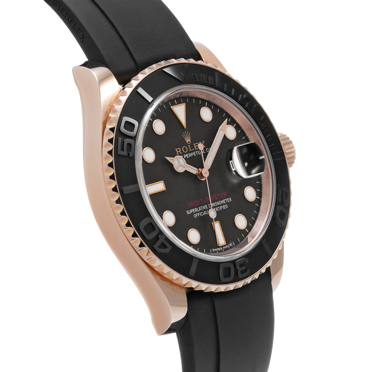 Yacht-Master 40 116655 Random Serial Black ROLEX Men's [Pre-Owned].