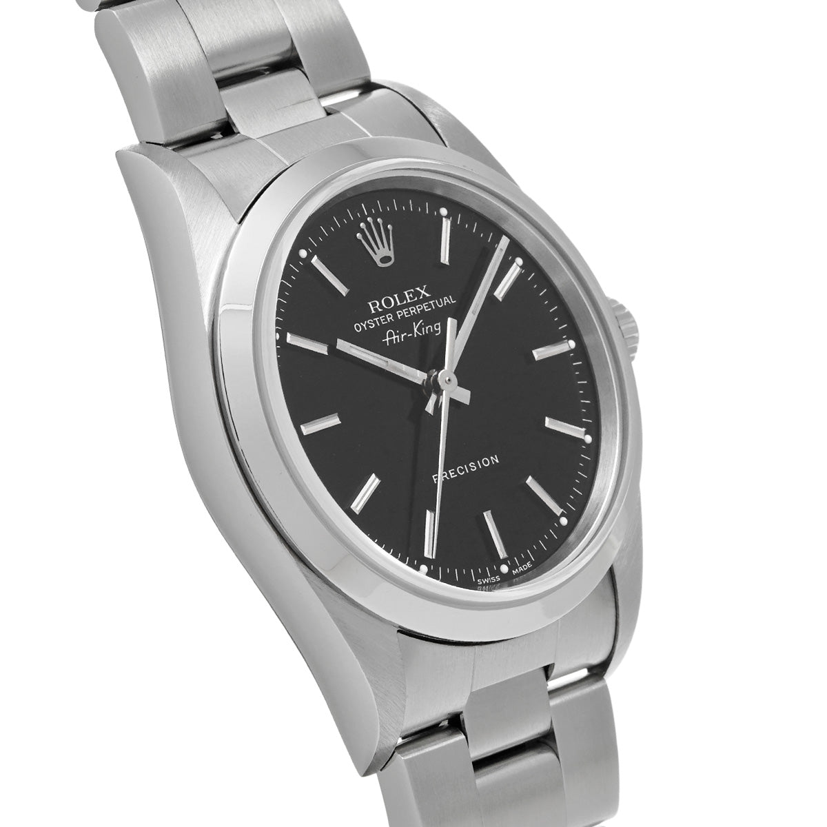 Air-King 14000 P (made around 2000) Black ROLEX Men's [Pre-Owned].