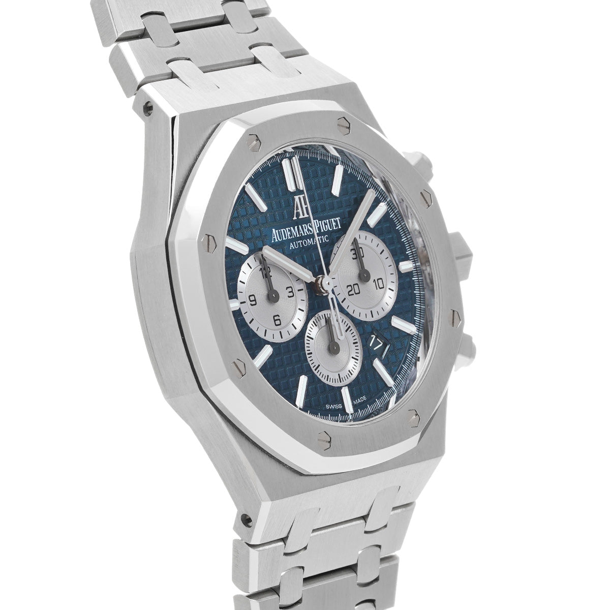 Royal Oak Chronograph 26331ST.OO.1220ST.01 Blue/Rhodium AUDEMARS PIGUET Men's [Pre-Owned]