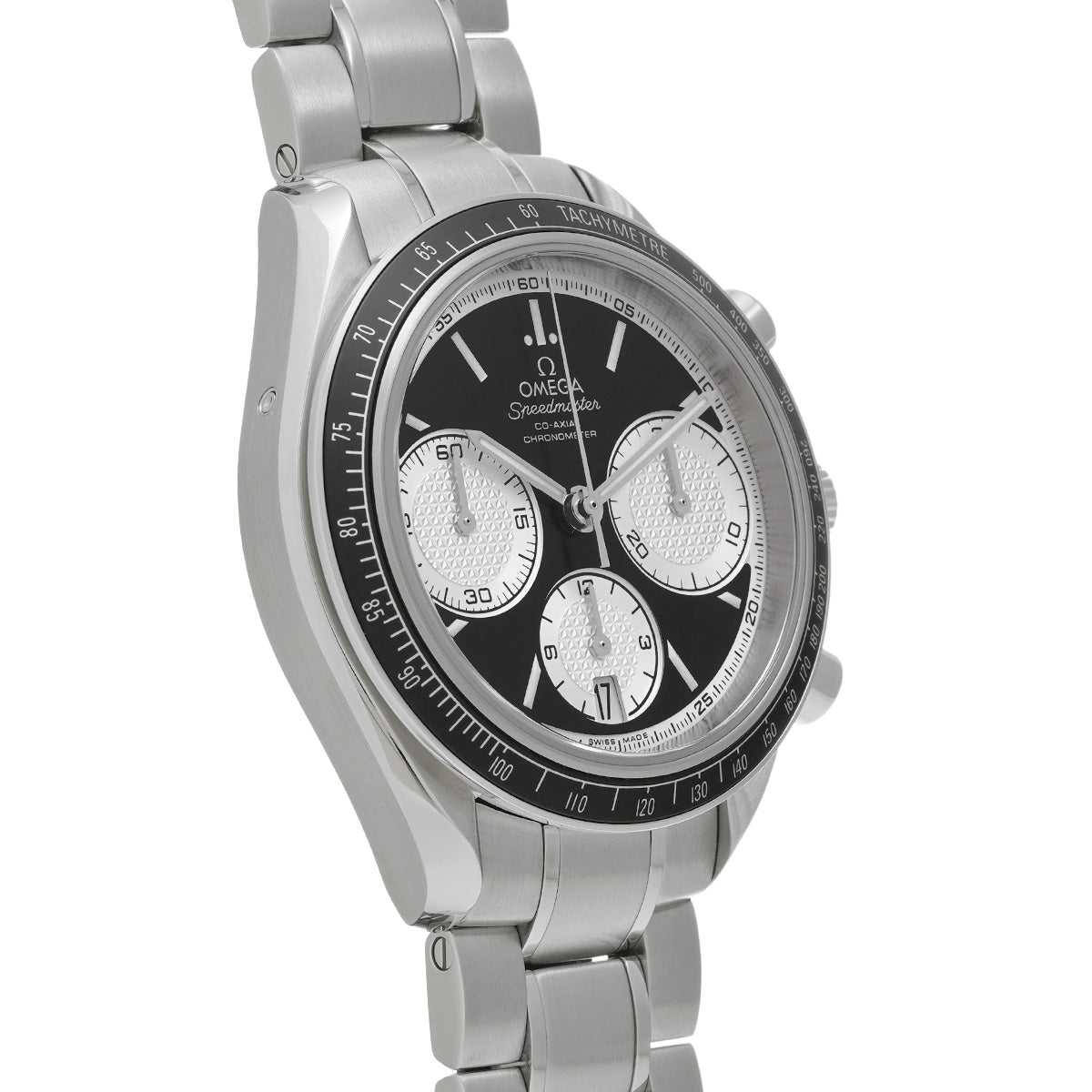 Speedmaster Racing Co-Axial 326.30.40.50.01.002 Black/Silver OMEGA Men's [Pre-Owned].