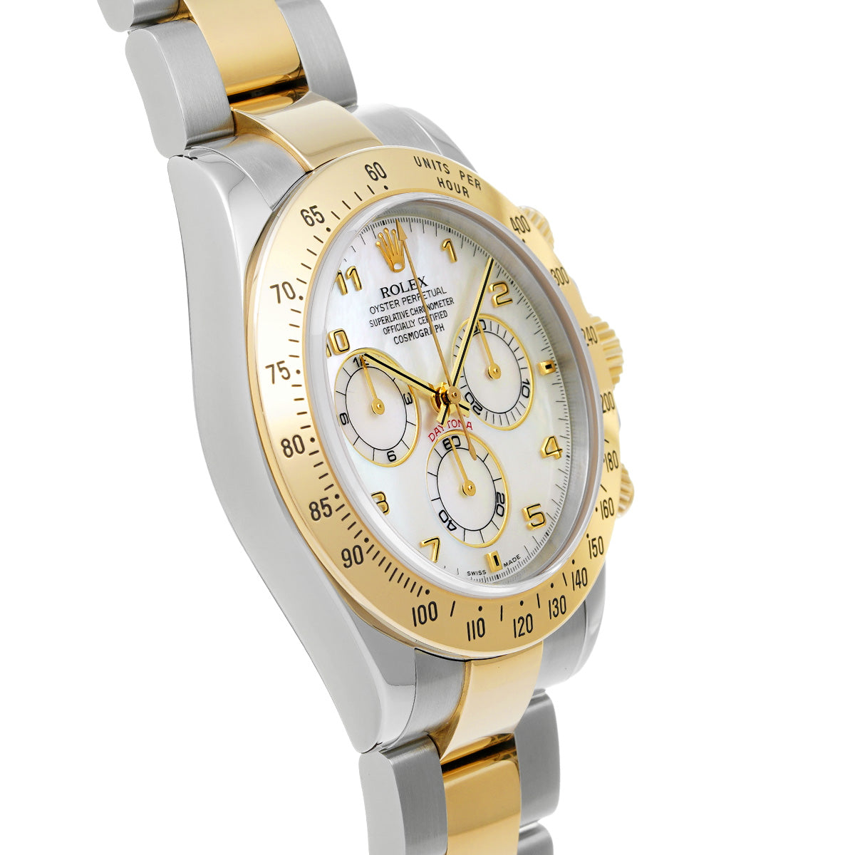 Cosmograph Daytona 116523NA F No. (manufactured around 2003) White MOP ROLEX Men's [Pre-Owned].