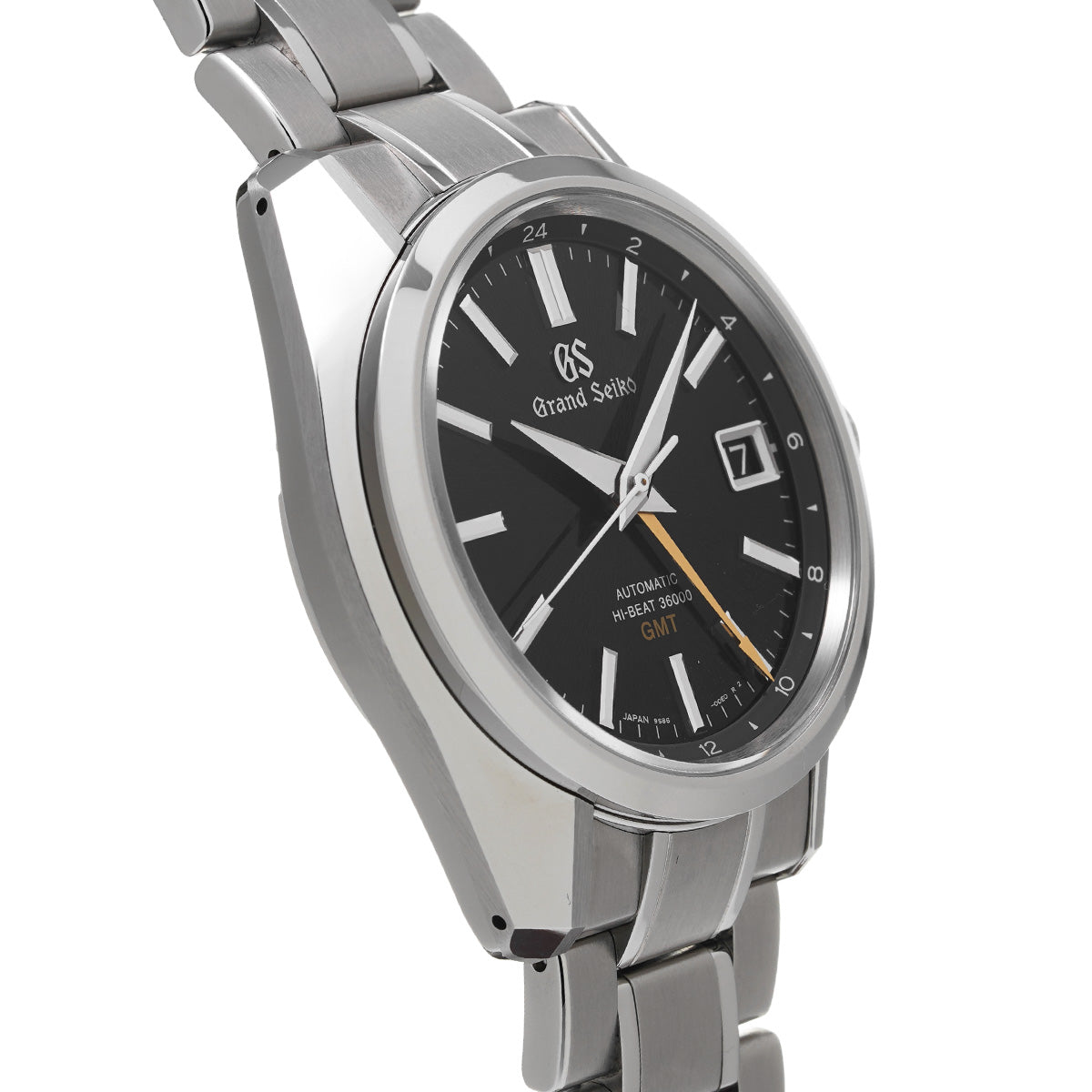 Heritage Collection Mechanical High Beat 36000 GMT SBGJ265 Black Grand Seiko Men's [Pre-Owned].