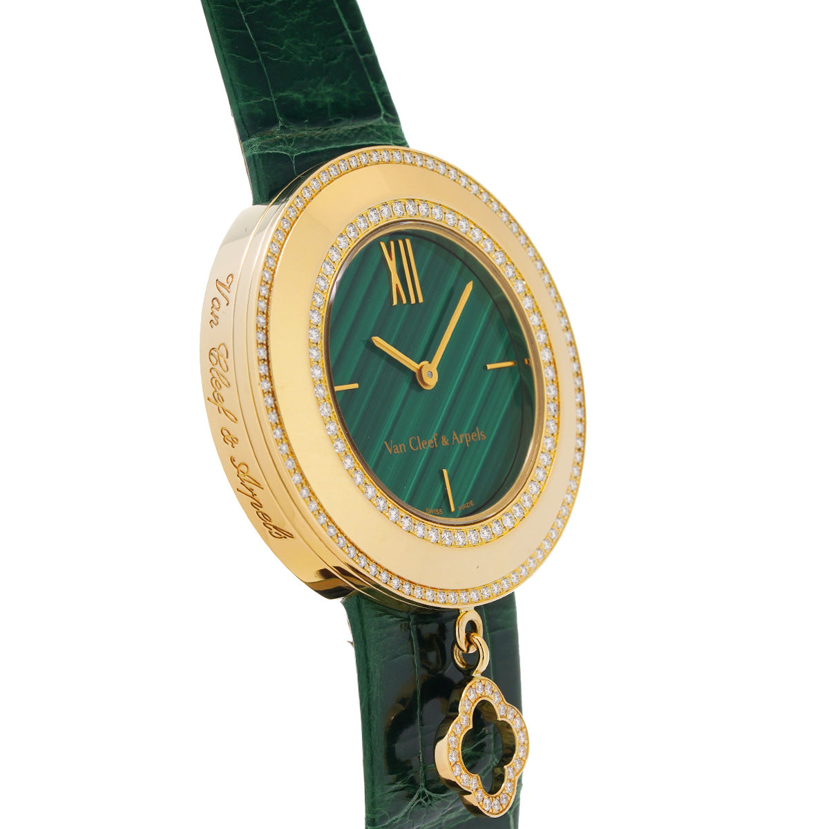 Charm watch 32mm VCARO8NR00 Green Van Cleef &amp; Arpels Ladies [pre-owned].