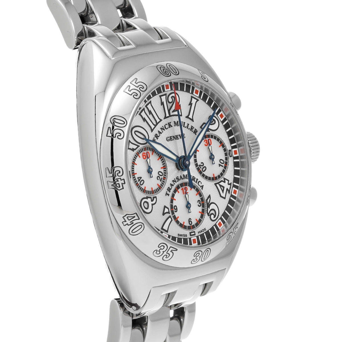 Transamerica Chronograph 2000CCAT Silver FRANCK MULLER Men's [Pre-Owned].