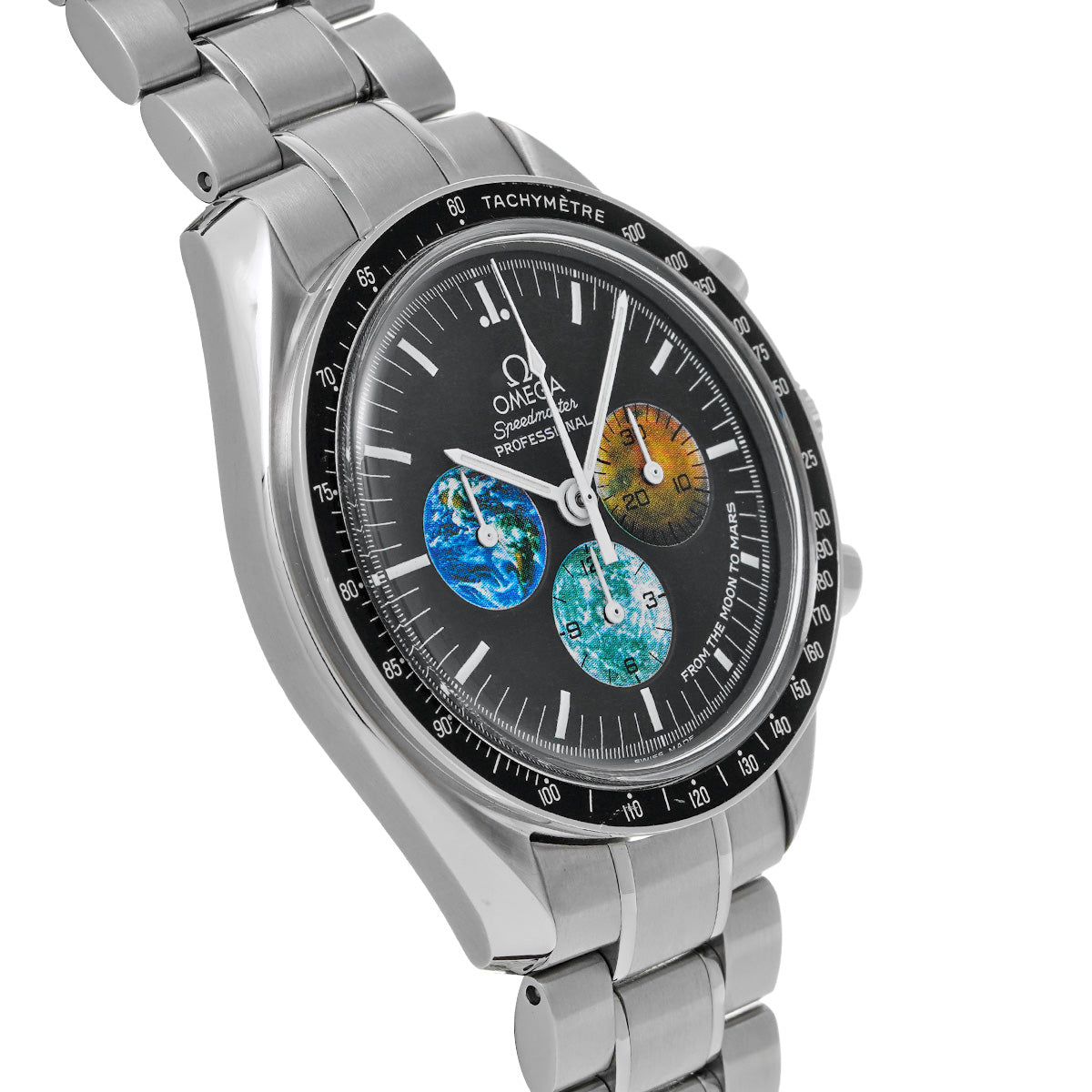 Speedmaster Professional Moon Watch From The Moon To Mars 3577.50 Black OMEGA Men's [Pre-Owned].