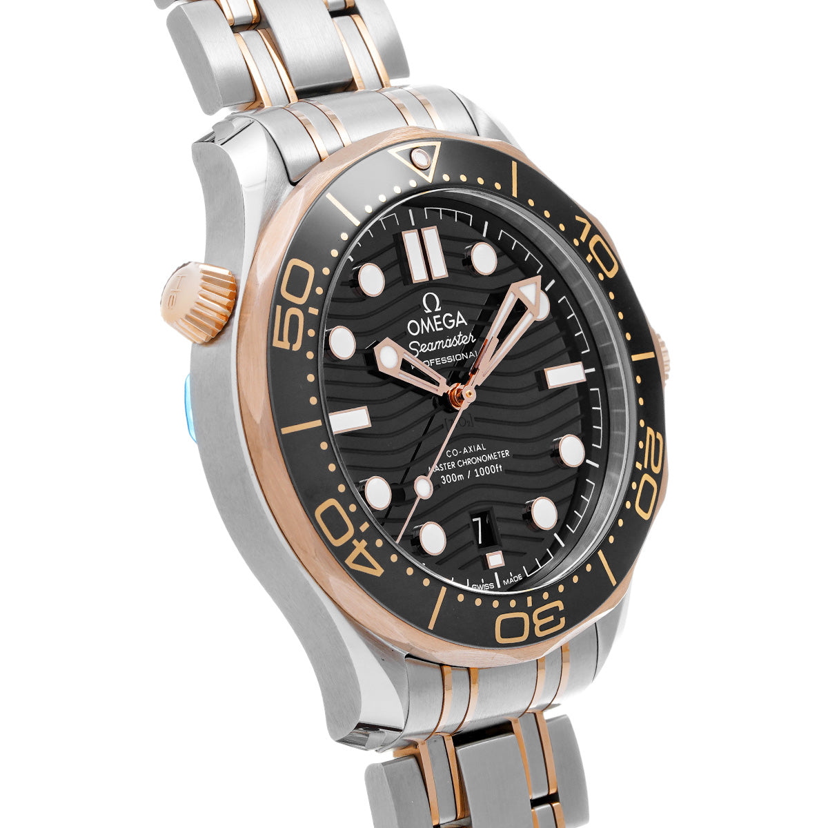 Seamaster Diver 300 Co-Axial Master Chronometer 210.20.42.20.01.001 Black OMEGA Men's [Pre-Owned].