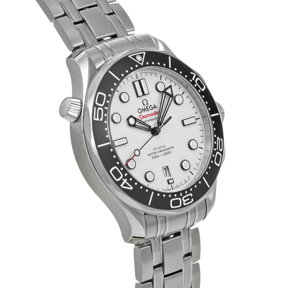 Seamaster Diver 300 Co-Axial Master Chronometer 210.30.42.20.04.001 White OMEGA Mens [Pre-Owned].