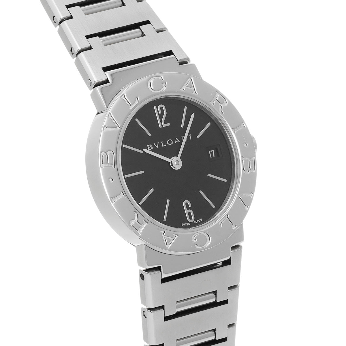 Bulgari Bulgari BB26SS Black BVLGARI Ladies [Pre-owned].