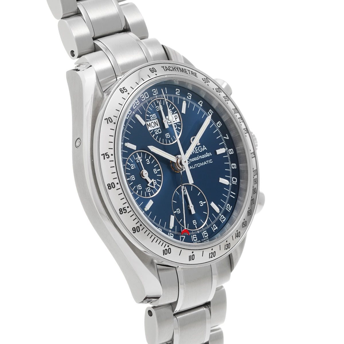 Speedmaster Triple Calendar 3523.80 Blue OMEGA Men's [Pre-Owned].