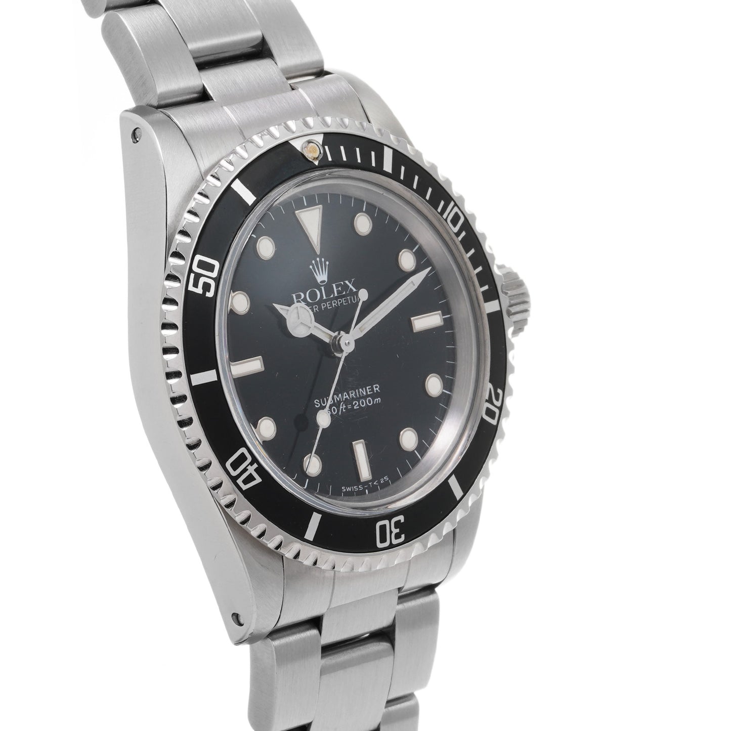 Submariner 5513 91st (manufactured circa 1985) Black ROLEX Men's [Pre-Owned].