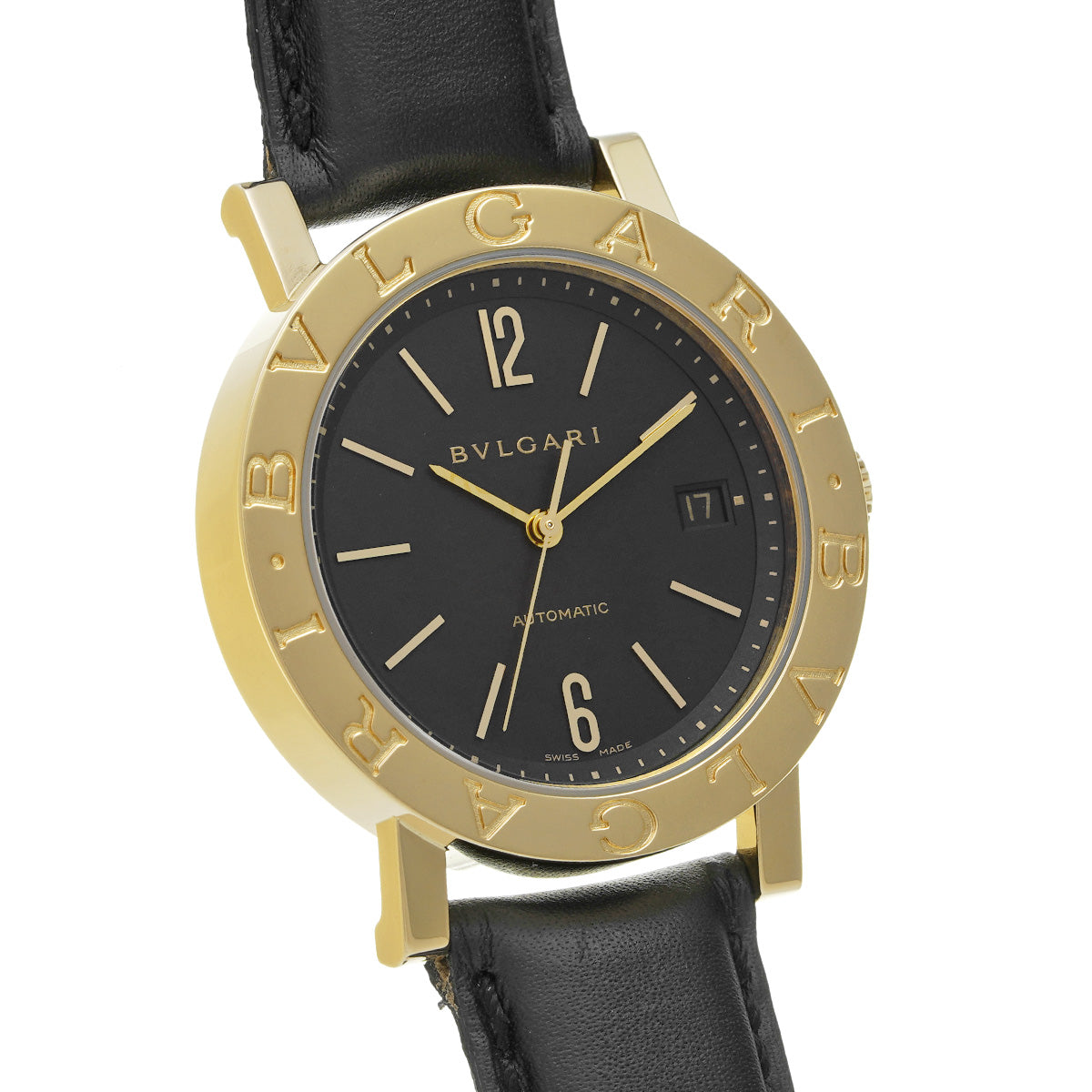 Bulgari Bulgari BB38GLAUTO Black BVLGARI Men's [Pre-owned].