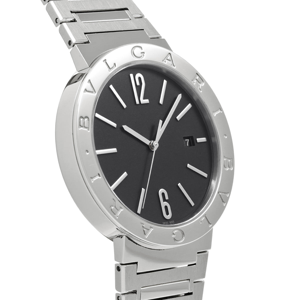 BB41S Bulgari Bulgari Solo Tempo Black BVLGARI Men's [Pre-owned].