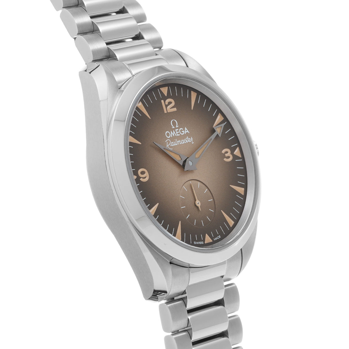 Seamaster Railmaster Co-Axial Master Chronometer 235.10.38.20.13.001 Brown OMEGA Men's [New]