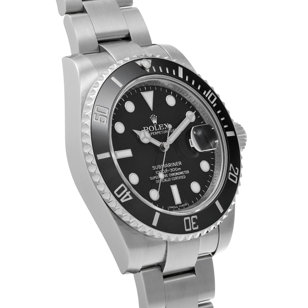 Submariner Date 116610LN Random Serial Black ROLEX Men's [Pre-Owned].