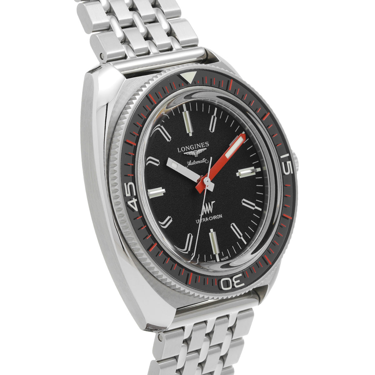 Ultracron Box Edition L2.836.4.52.9 Black LONGINES Men's [Pre-Owned].