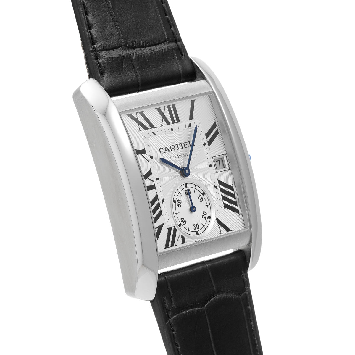 Tank MC W5330003 Silver CARTIER Men's [Pre-Owned].