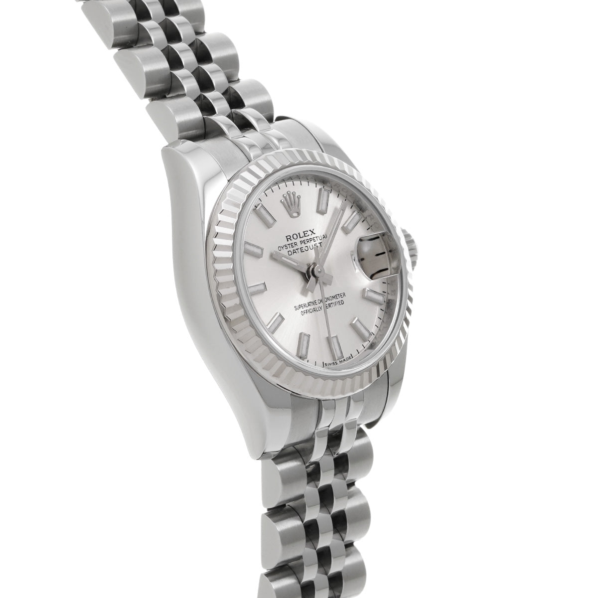 DATE JUST 179174 V (made around 2009) Silver ROLEX Ladies [Pre-Owned].