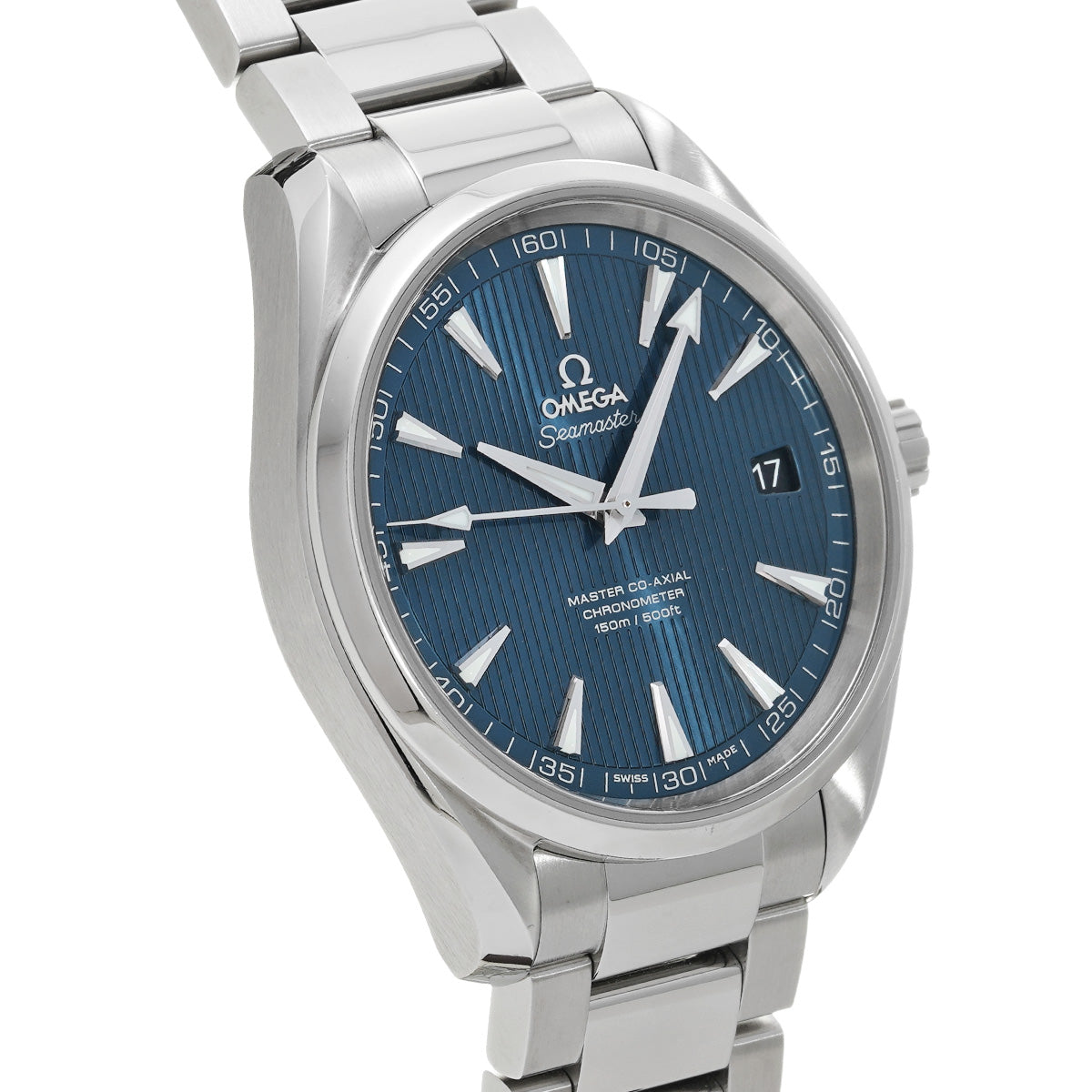 Seamaster Aqua Terra Master Co-Axial 231.10.42.21.03.003 Blue OMEGA Men's [Pre-Owned].