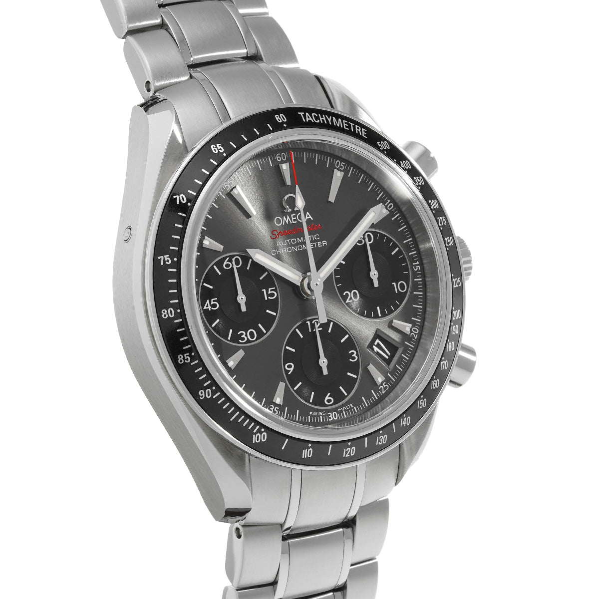 Speedmaster Date 323.30.40.40.06.001 Gray/Black OMEGA Men's [Pre-owned]