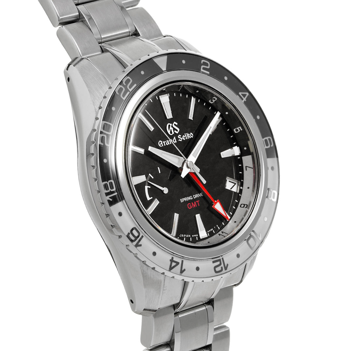 Spring Drive GMT SBGE277 Black Grand Seiko Men's [Pre-Owned].