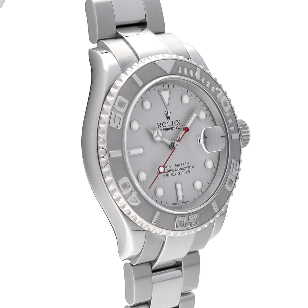 Yacht-Master Rhodium 16622 D (manufactured circa 2005) Gray ROLEX Men's [Pre-Owned].