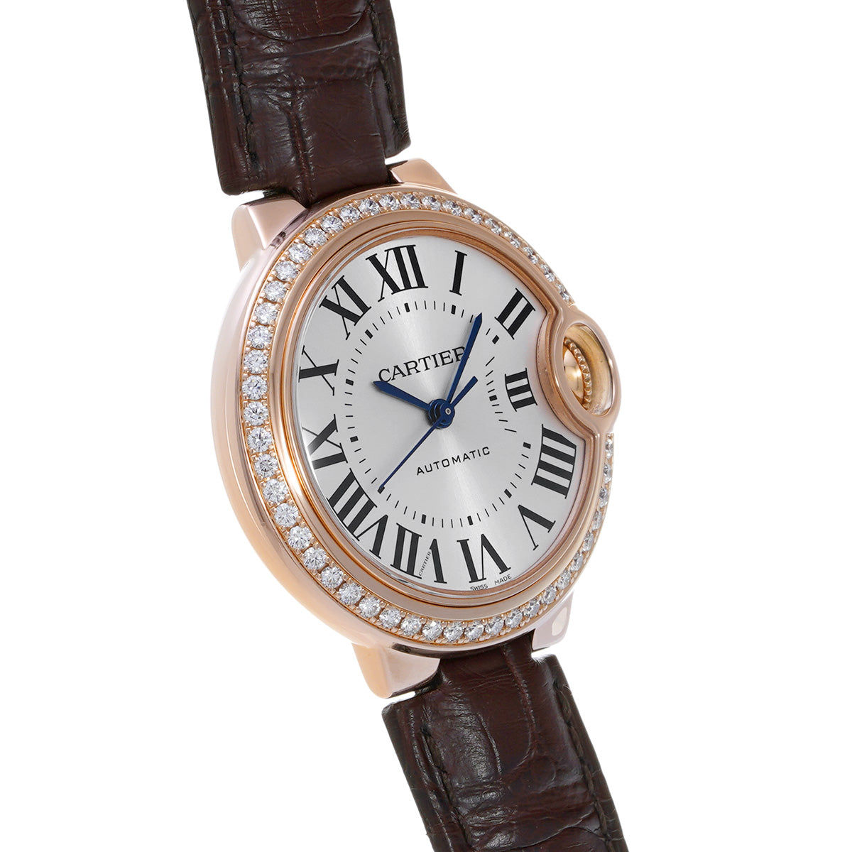 Ballon Bleu de Cartier 33mm WJBB0033 Silver CARTIER Ladies [Pre-owned]