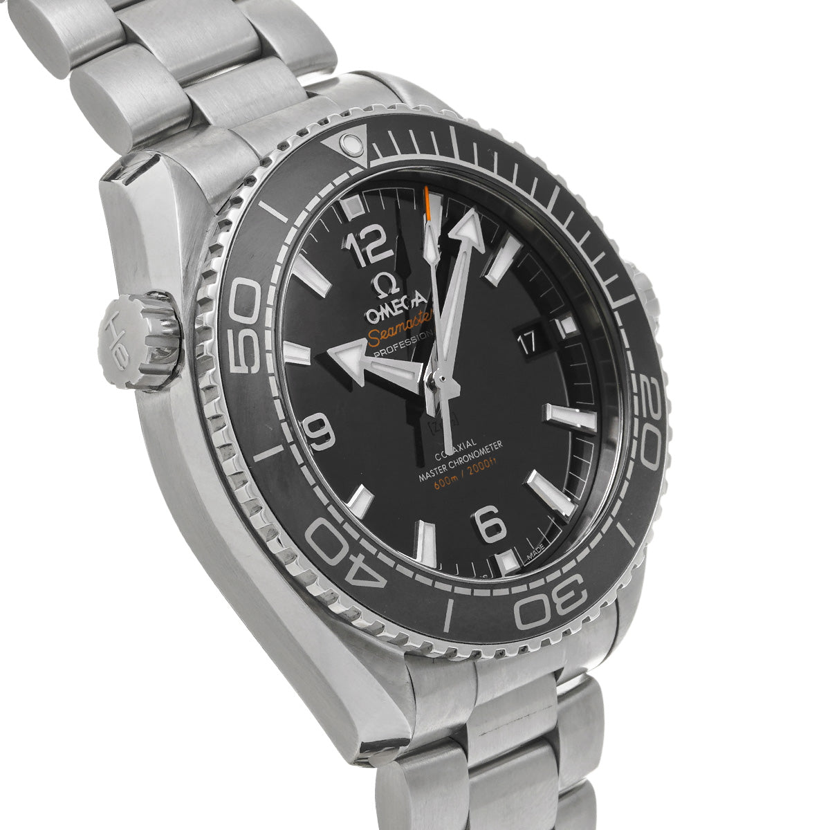 Seamaster Planet Ocean 600 Co-Axial Master Chronometer 215.30.44.21.01.001 Black OMEGA Men's [pre-owned]