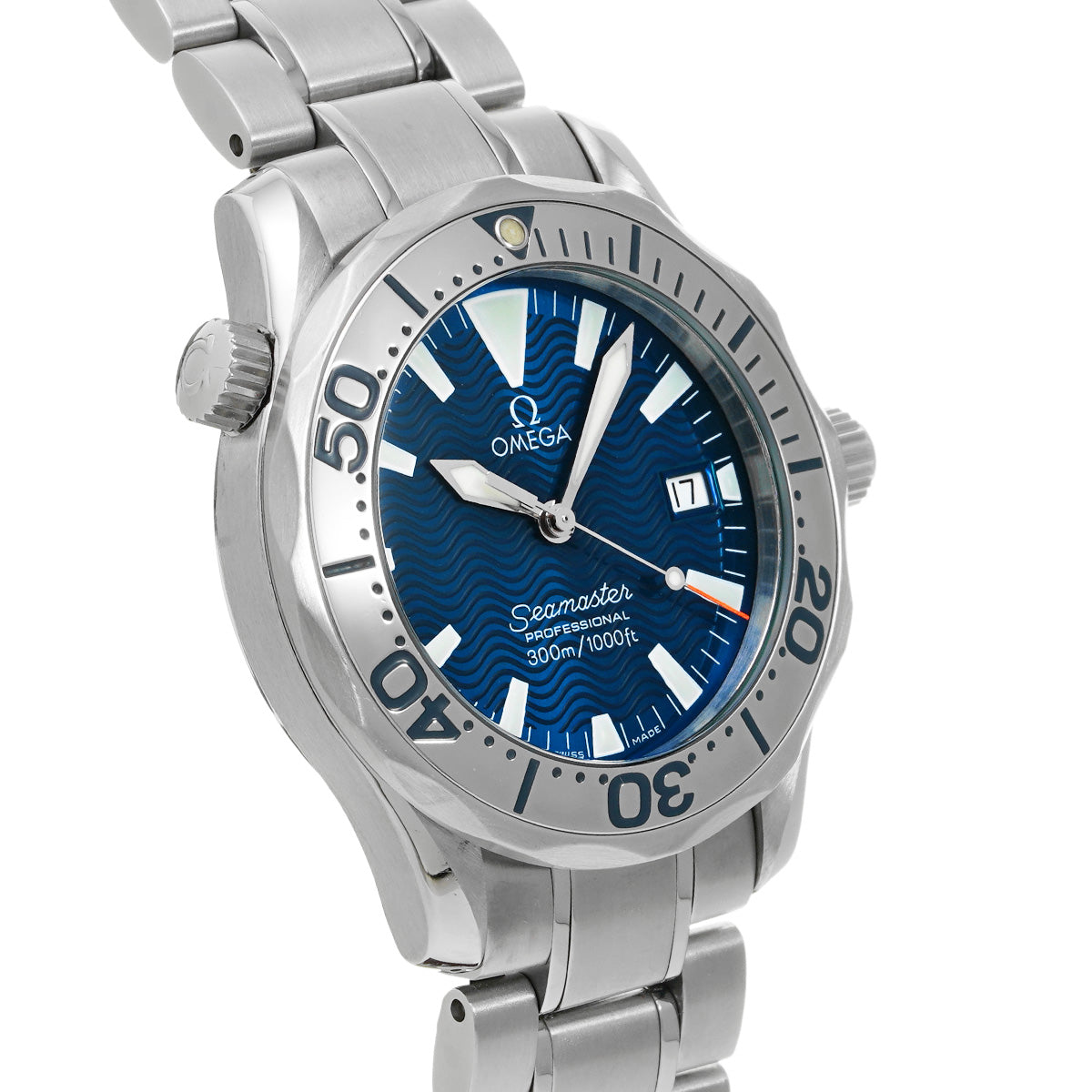 Seamaster Professional 300 2263.80 Blue OMEGA Men's [Pre-Owned].