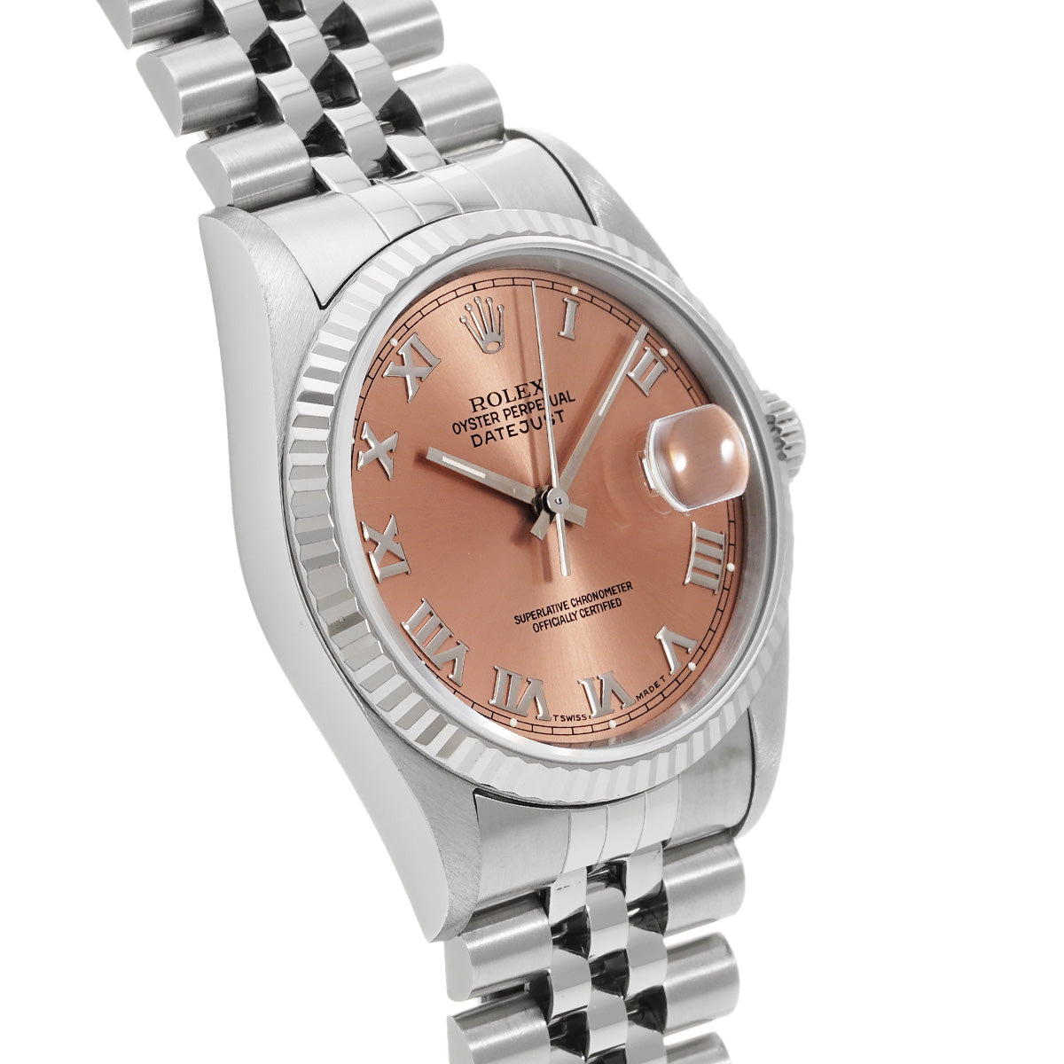 DATE JUST 16234 S (manufactured circa 1993) Pink ROLEX Men's [Pre-Owned].