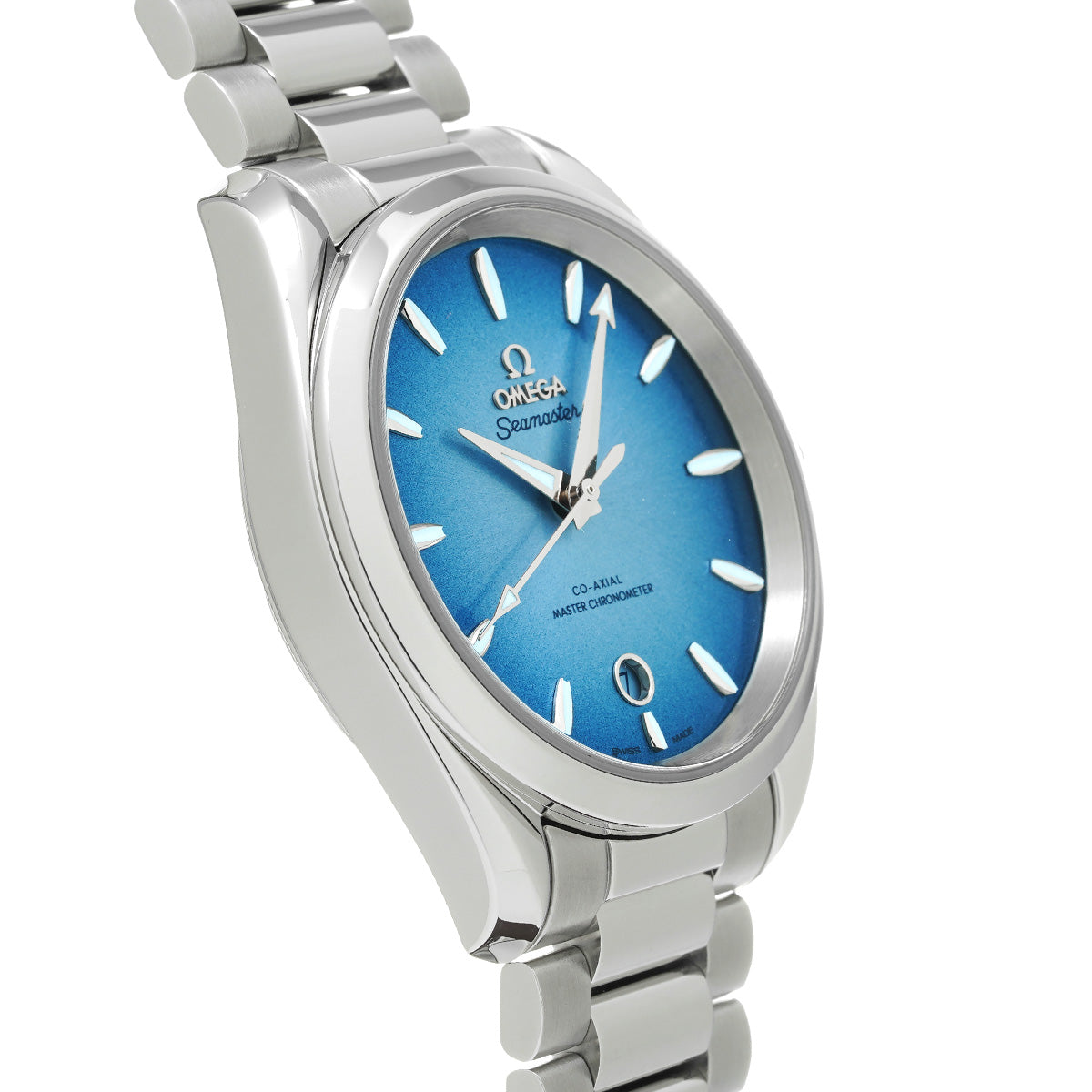 Seamaster Aqua Terra Co-Axial Master Chronometer 220.10.38.20.03.004 Blue OMEGA Mens [Pre-owned]