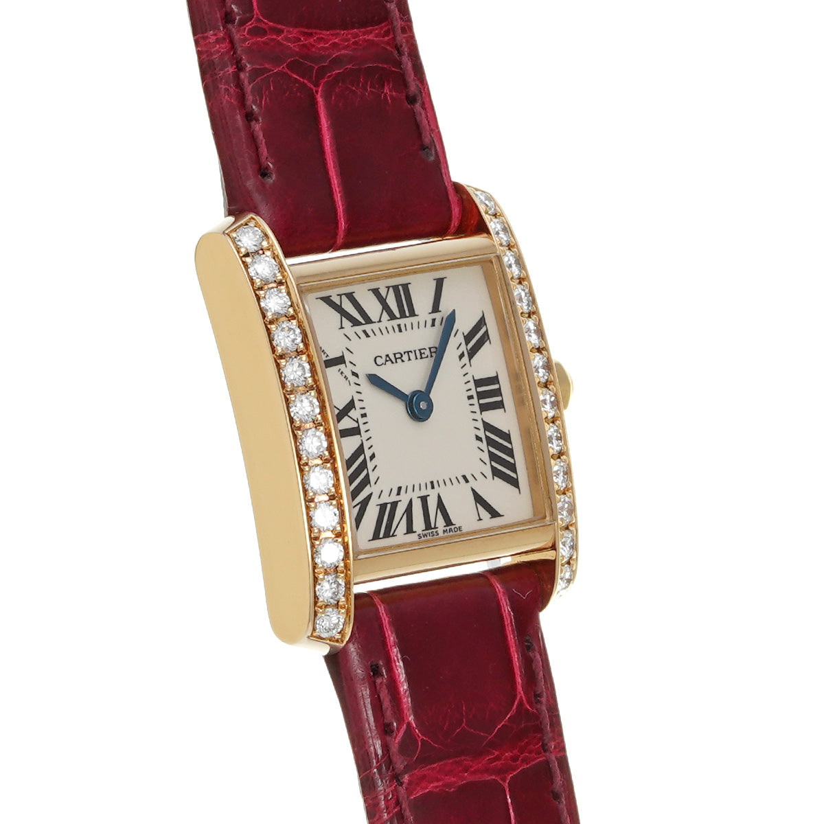 Tank Francaise SM WE100151 Silver CARTIER Ladies [Pre-owned]