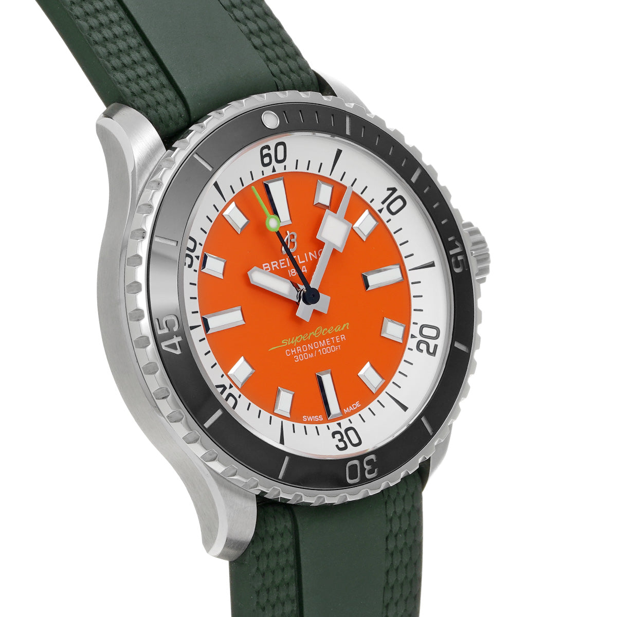 Super Ocean Automatic 42 Kelly Slater Limited Edition Limited to 1000 pieces A173751A1O1S1 Orange BREITLING Men's [Pre-Owned].