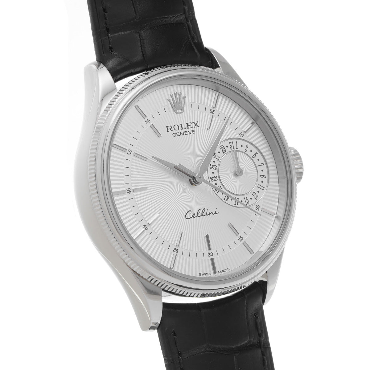 Cellini Date 50519 Random Serial Silver ROLEX Men's [Pre-owned].