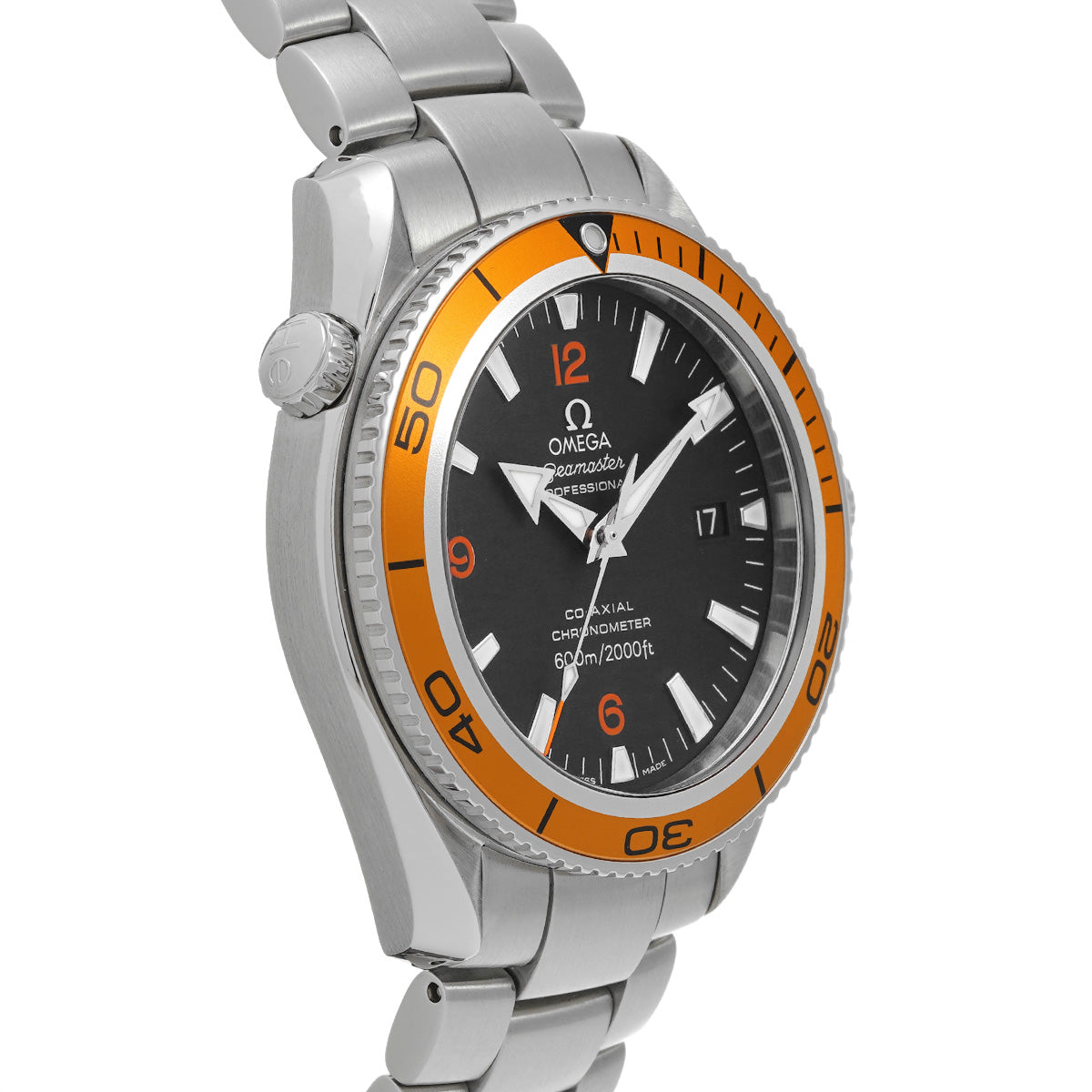 Seamaster Planet Ocean 600 Co-Axial 2209.50 Black OMEGA Men's [Pre-Owned].