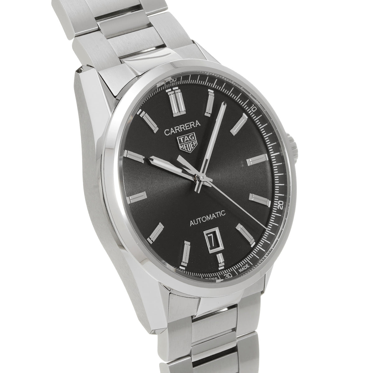CARRERA Calibre 5 WBN2110.BA0639 Black TAG HEUER Men's [Pre-Owned].