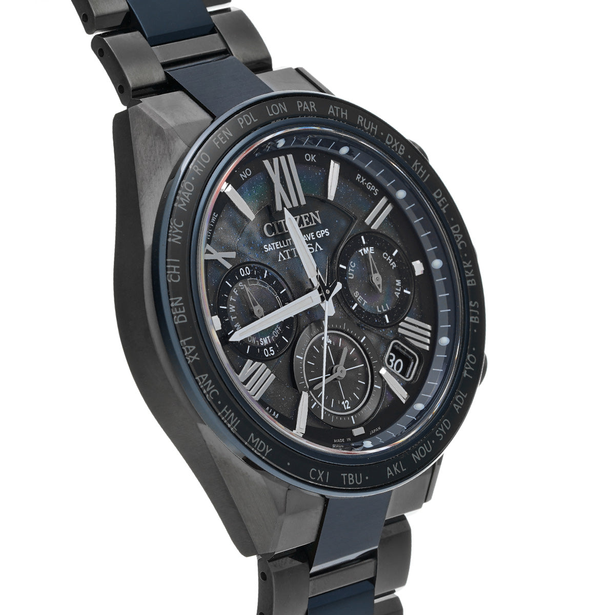 ATESSA 35th Anniversary Limited Edition CC4066-69E Black CITIZEN Men's [Pre-owned].
