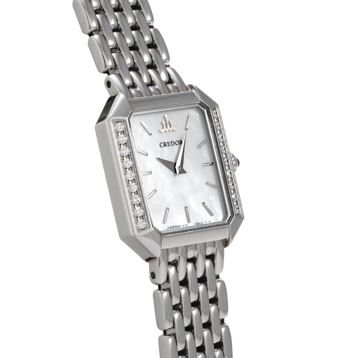 Credor Signo GSTE889 White MOP SEIKO Ladies [Pre-owned].