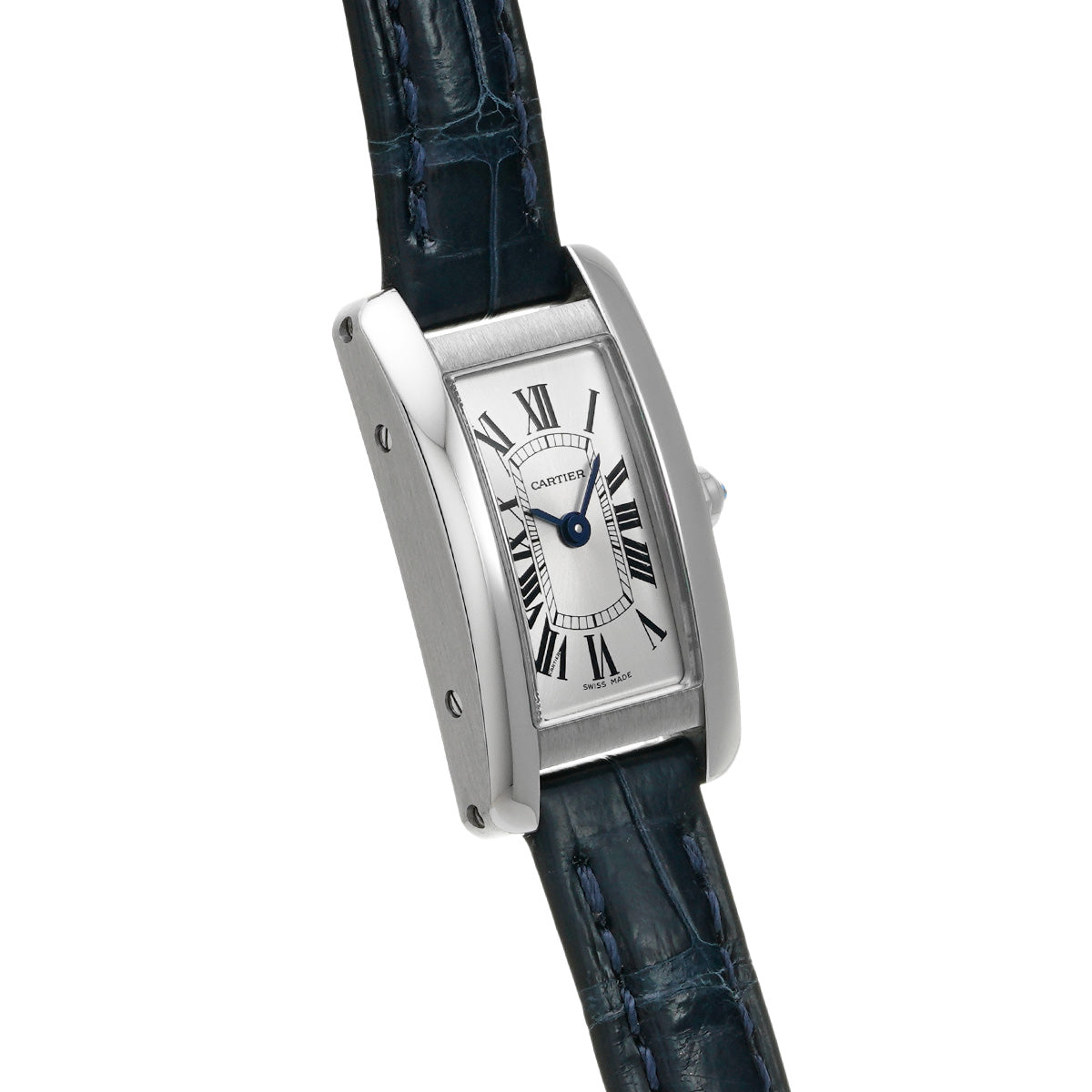 Tank American Mini WSTA0032 Silver CARTIER Ladies [Pre-owned]