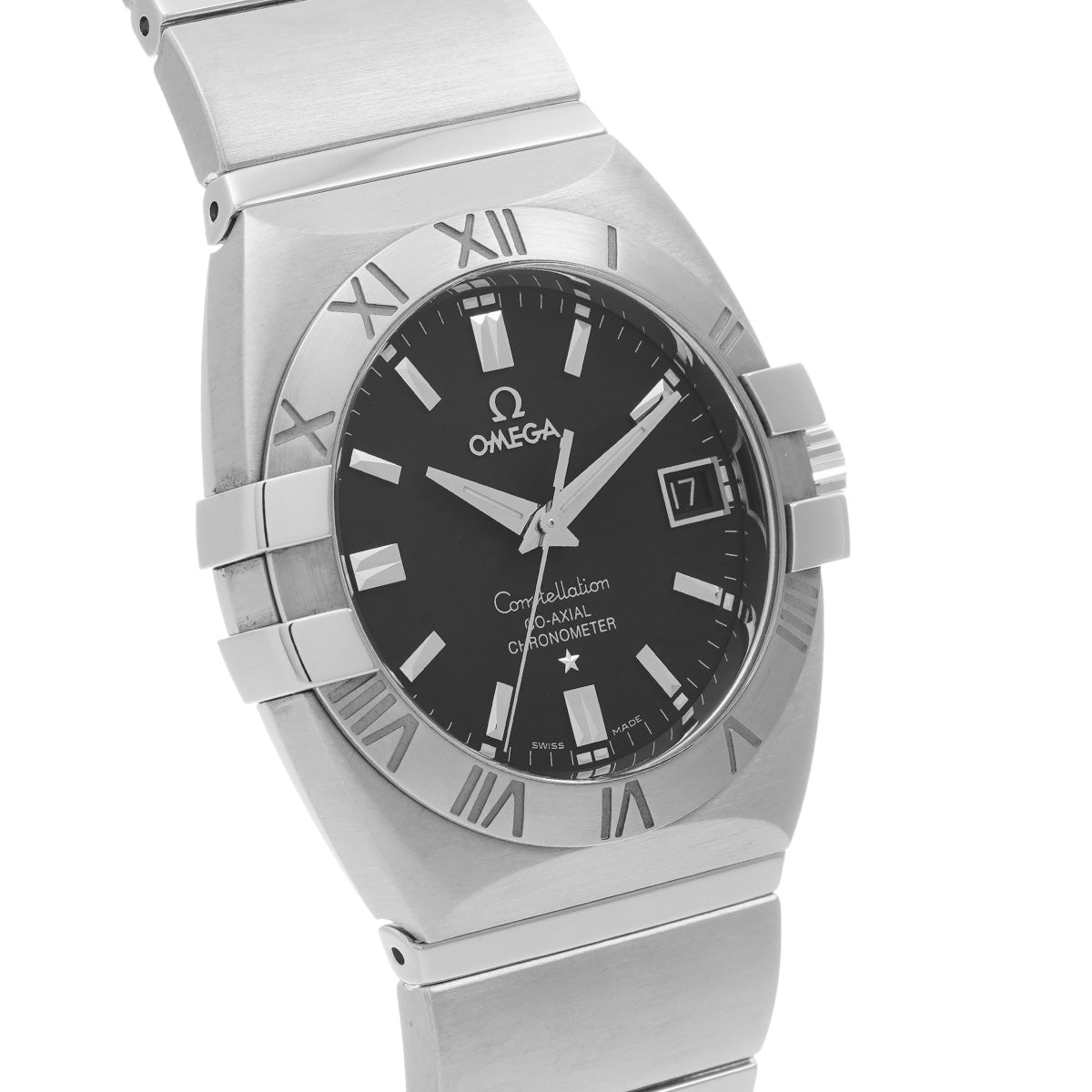 Constellation Double Eagle Co-Axial 1501.51 Black OMEGA Men's [Pre-Owned].