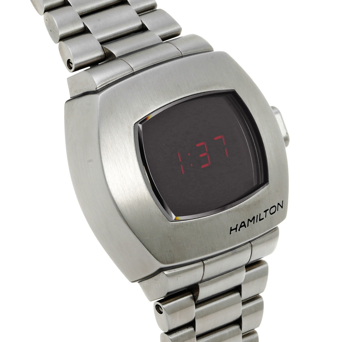 American Classic PSR Digital Quartz H52414130 Black HAMILTON Men's [Pre-Owned].