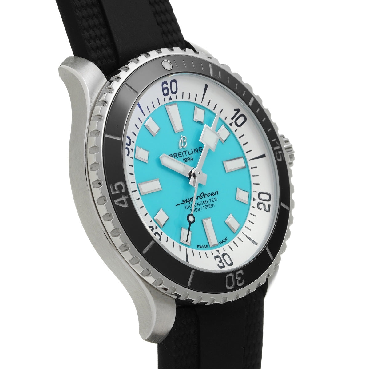 Super Ocean Automatic 44 A17376211L2S1 Turquoise BREITLING Men's [Pre-Owned].