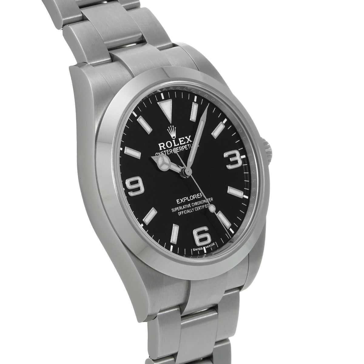 Explorer 214270 Random Serial Black ROLEX Men's [Pre-owned].