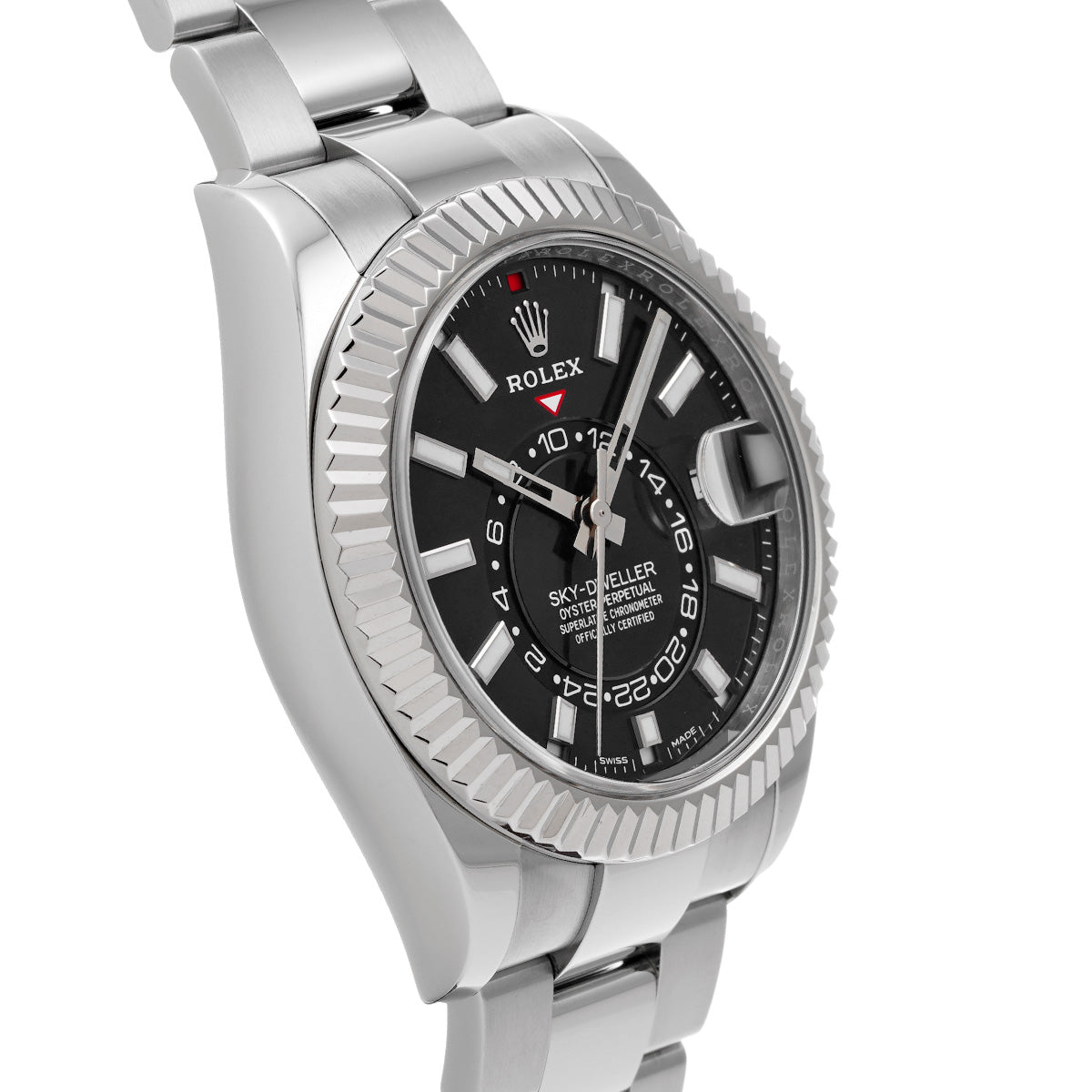 SKYDWELLER 326934 Random Serial Black ROLEX Men's [Pre-Owned].