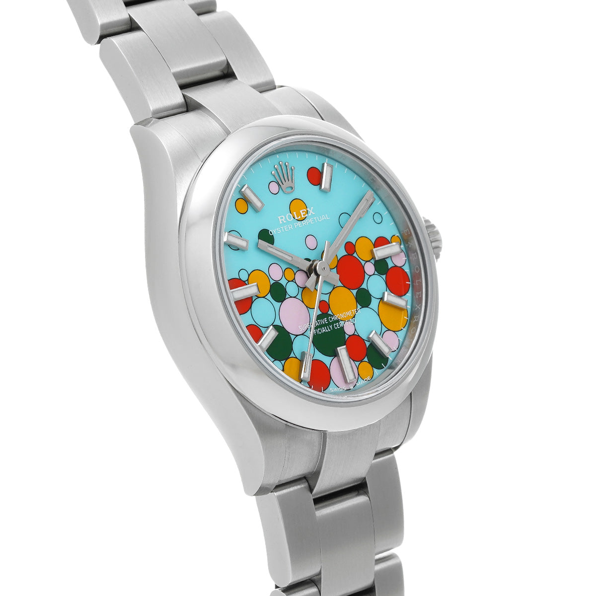 Oyster Perpetual 31 277200 Random Serial Turquoise Blue Celebration-Motif ROLEX Unisex [Pre-Owned].