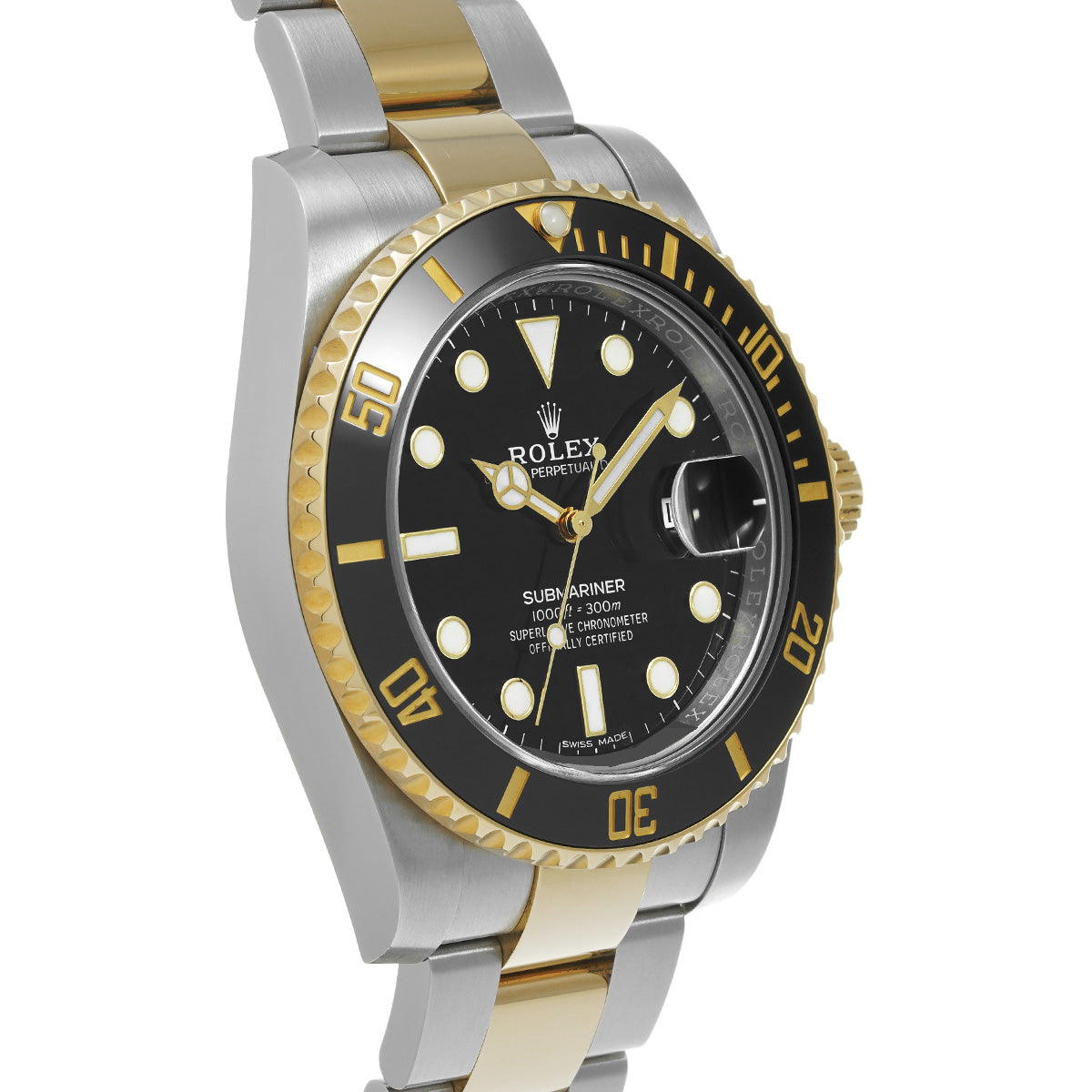 Submariner Date 116613LN Random Serial Black ROLEX Men's [Pre-Owned].