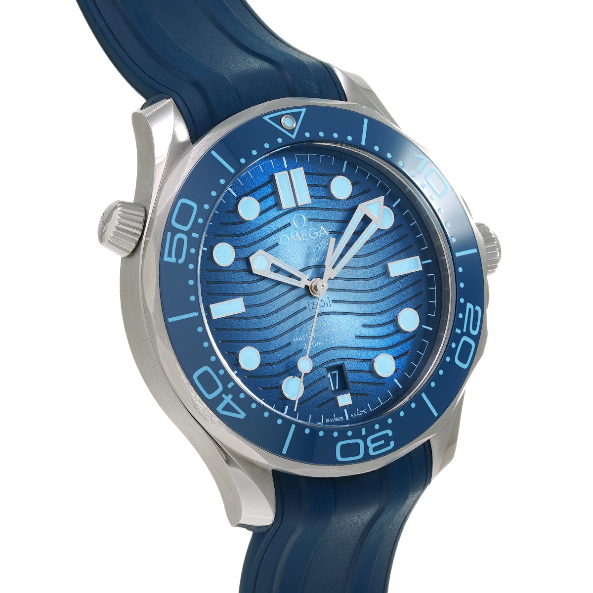 Seamaster Diver 300 Co-Axial Master Chronometer 210.32.42.20.03.002 Blue OMEGA Men's [Pre-Owned].