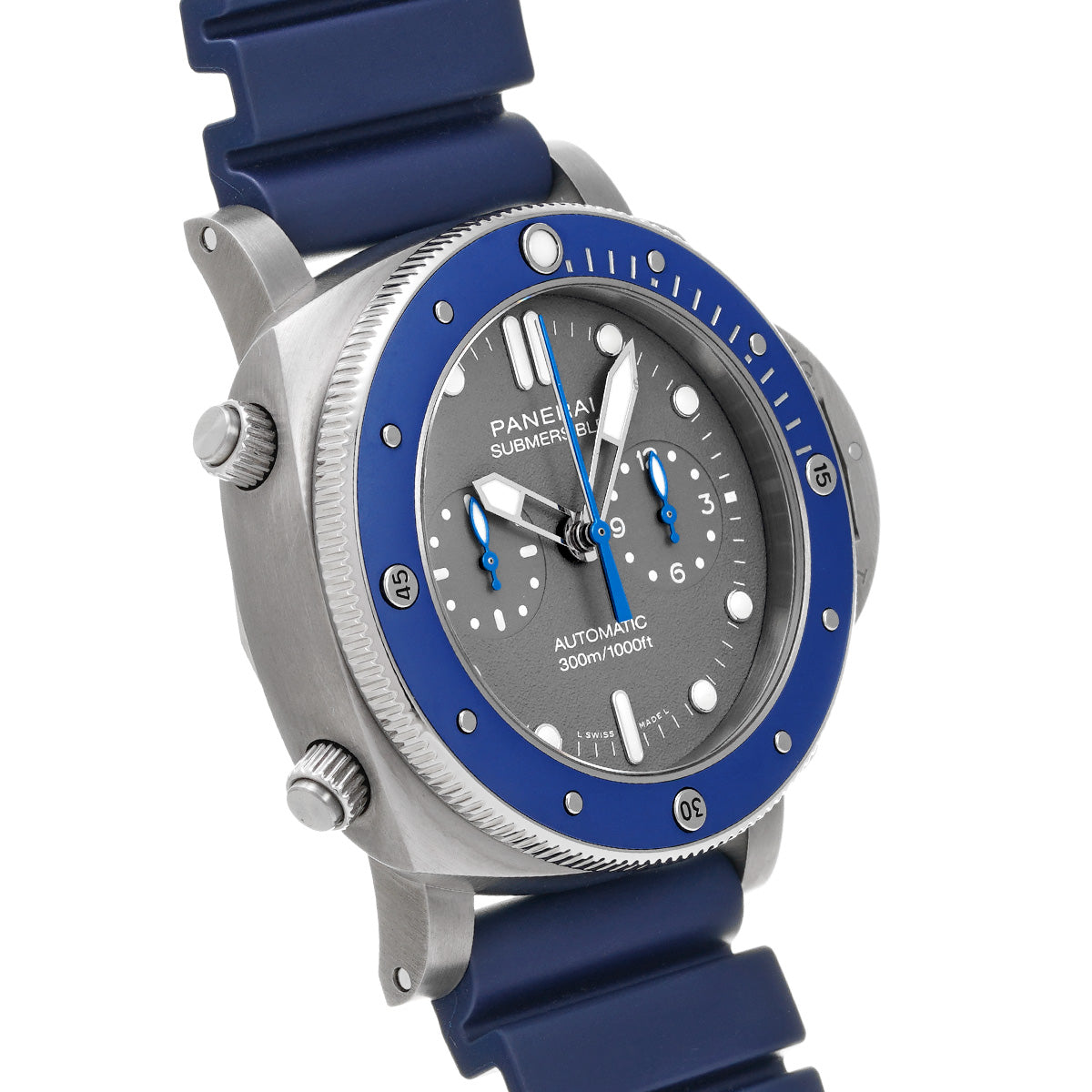 Submersible Guillaume Nelly PAM00982 V (manufactured in 2019) Gray PANERAI Men's [Pre-Owned].