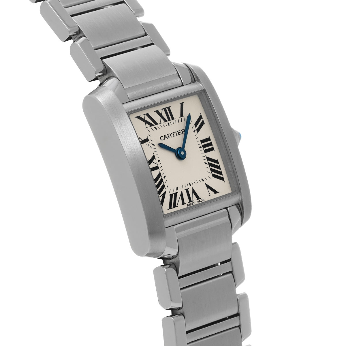 Tank Francaise SM W51008Q3 Silver CARTIER Ladies [Pre-owned]